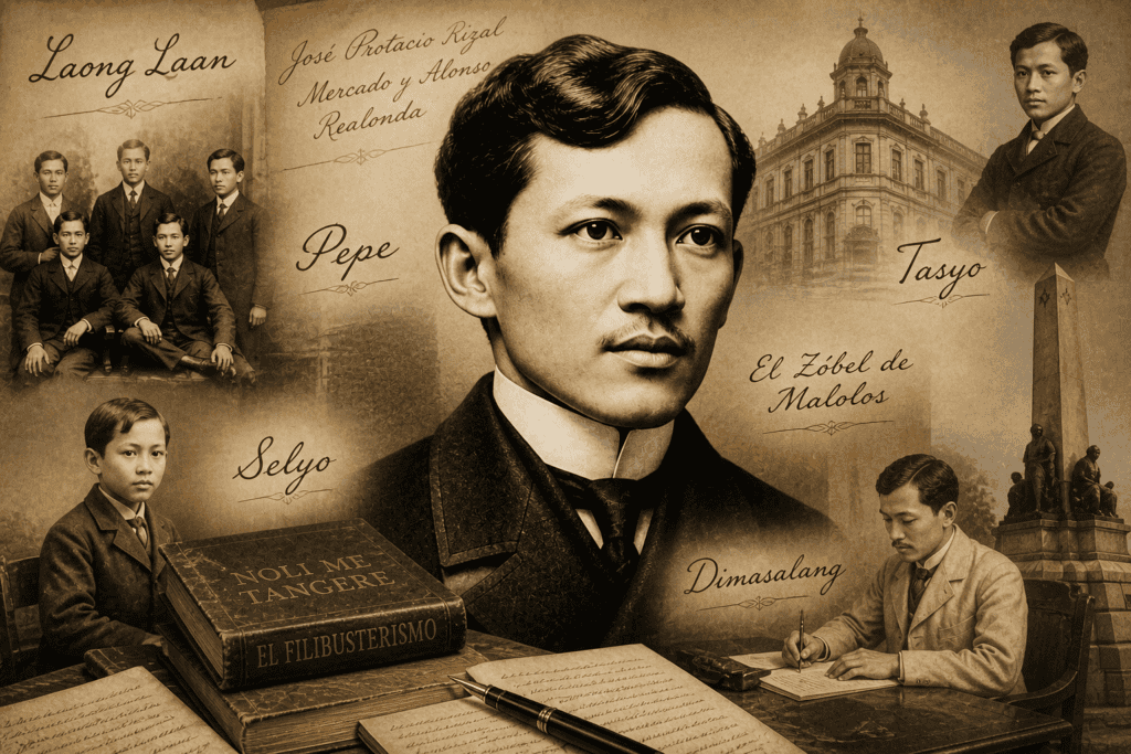 The Names and Nicknames of José Rizal