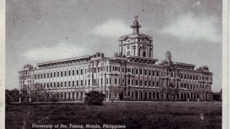 The UST Main Building during its early years (1920s-1930s).
